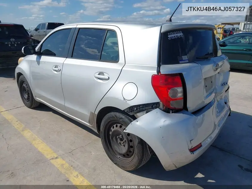 2010 Scion Xd VIN: JTKKU4B46AJ057327 Lot: 45179466