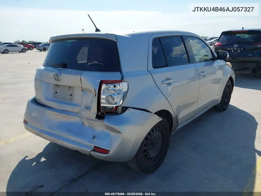 2010 Scion Xd VIN: JTKKU4B46AJ057327 Lot: 45179466