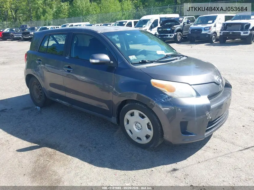 2010 Scion Xd VIN: JTKKU4B4XAJ053684 Lot: 45181665