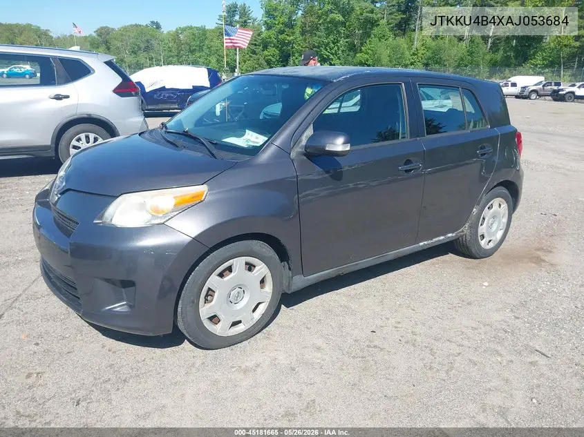 2010 Scion Xd VIN: JTKKU4B4XAJ053684 Lot: 45181665