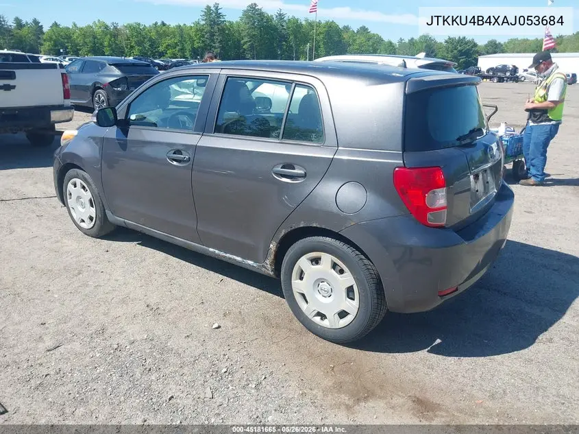 2010 Scion Xd VIN: JTKKU4B4XAJ053684 Lot: 45181665