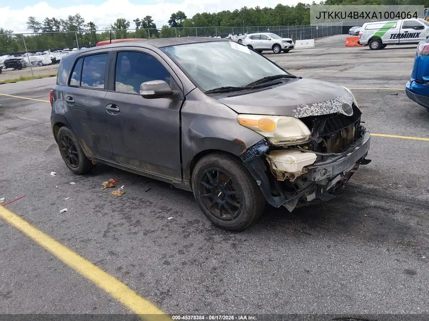 2010 Scion Xd VIN: JTKKU4B4XA1004064 Lot: 45378384