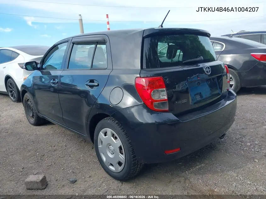 2010 Scion Xd VIN: JTKKU4B46A1004207 Lot: 45396602