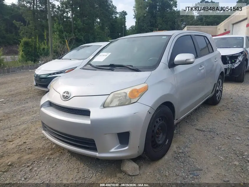 2010 Scion Xd VIN: JTKKU4B48AJ054543 Lot: 45478330