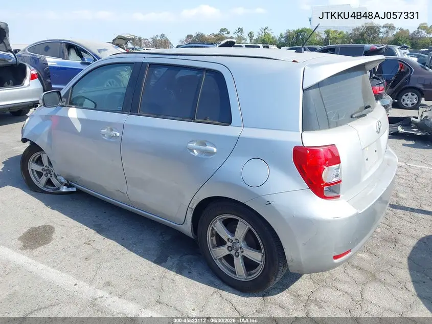 2010 Scion Xd VIN: JTKKU4B48AJ057331 Lot: 45523112