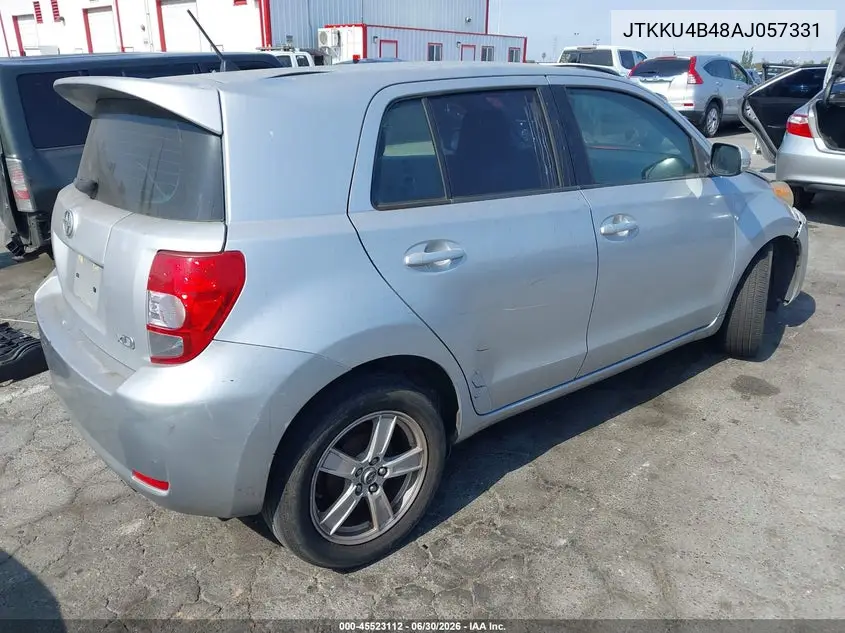 2010 Scion Xd VIN: JTKKU4B48AJ057331 Lot: 45523112