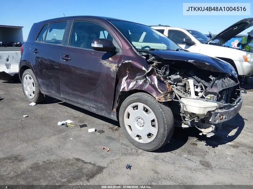 2010 Scion Xd VIN: JTKKU4B48A1004516 Lot: 45529350
