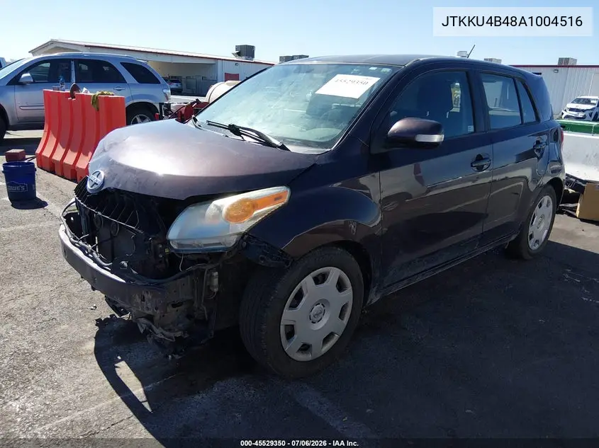 2010 Scion Xd VIN: JTKKU4B48A1004516 Lot: 45529350