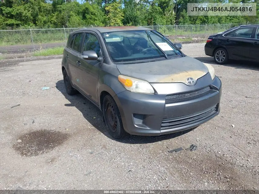 2010 Scion Xd VIN: JTKKU4B46AJ054816 Lot: 45537482