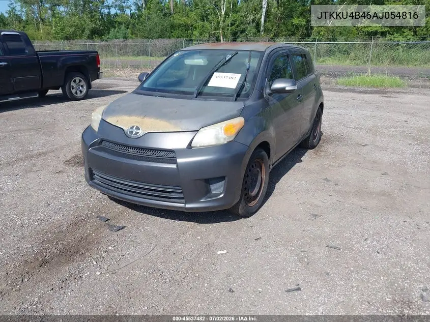 2010 Scion Xd VIN: JTKKU4B46AJ054816 Lot: 45537482