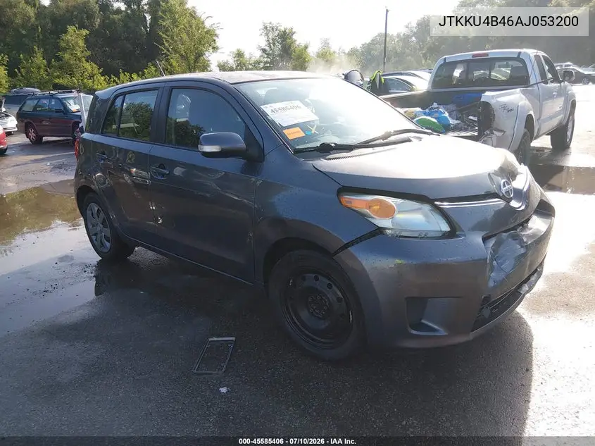 2010 Scion Xd VIN: JTKKU4B46AJ053200 Lot: 45585406
