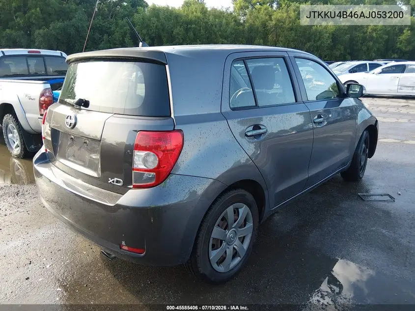 2010 Scion Xd VIN: JTKKU4B46AJ053200 Lot: 45585406