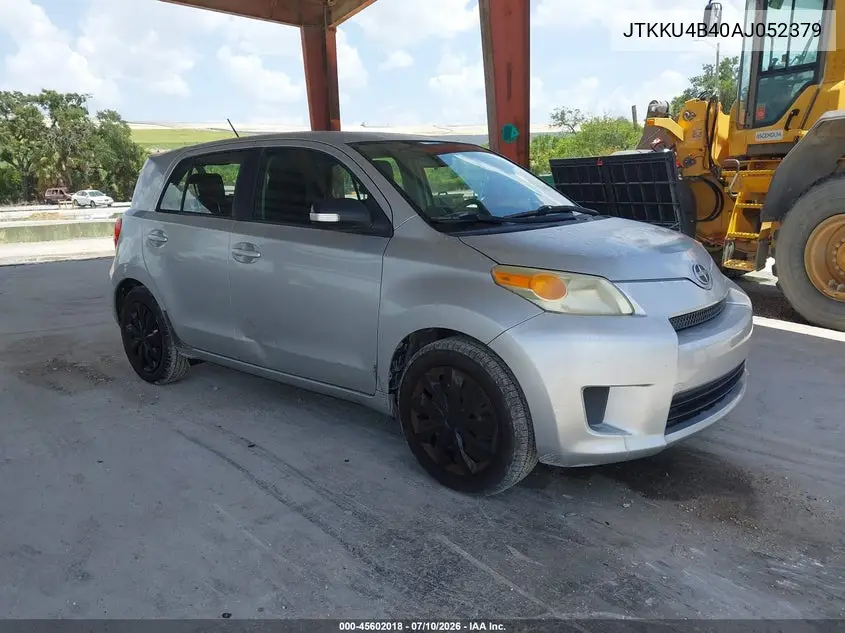 2010 Scion Xd VIN: JTKKU4B40AJ052379 Lot: 45602018