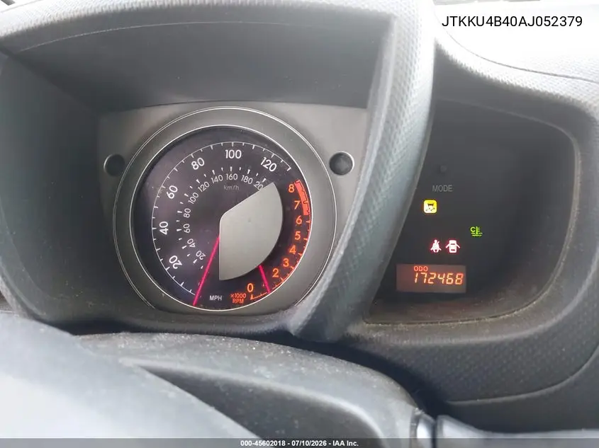 2010 Scion Xd VIN: JTKKU4B40AJ052379 Lot: 45602018