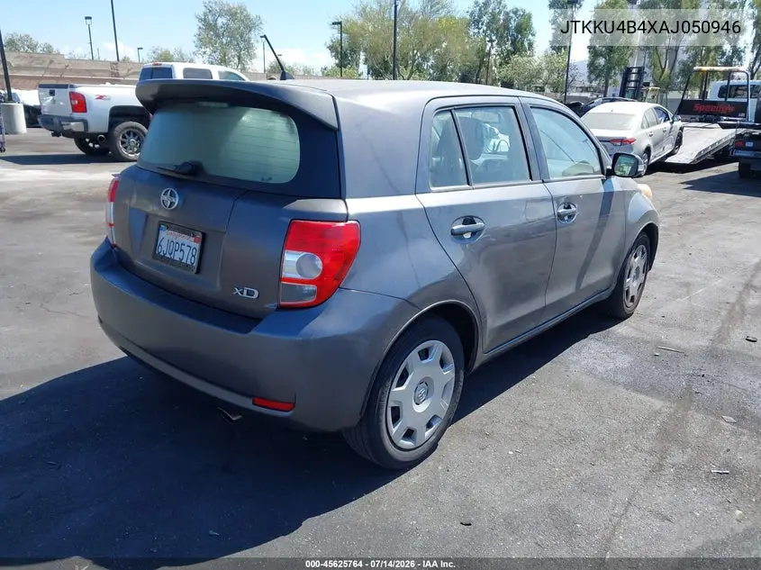 2010 Scion Xd VIN: JTKKU4B4XAJ050946 Lot: 45625764