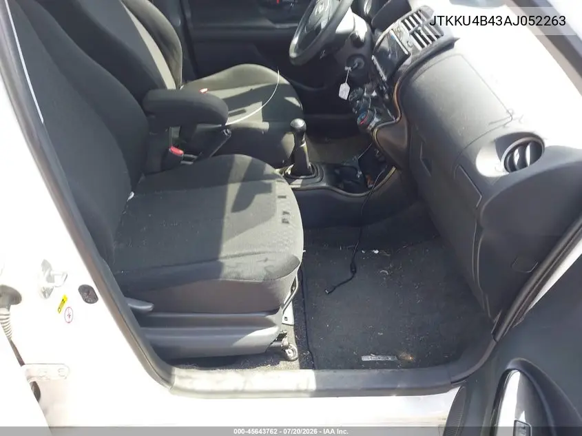 2010 Scion Xd VIN: JTKKU4B43AJ052263 Lot: 45643762