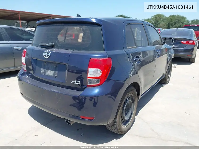 2010 Scion Xd VIN: JTKKU4B45A1001461 Lot: 45657028