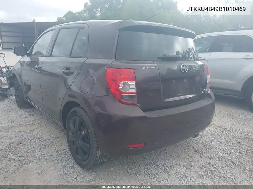 2011 Scion Xd VIN: JTKKU4B49B1010469 Lot: 44697233