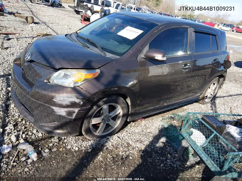 2011 Scion Xd Release Series 3.0 VIN: JTKKU4B44B1009231 Lot: 44765519