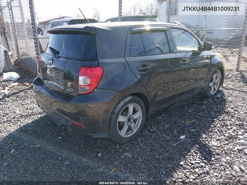 2011 Scion Xd Release Series 3.0 VIN: JTKKU4B44B1009231 Lot: 44765519
