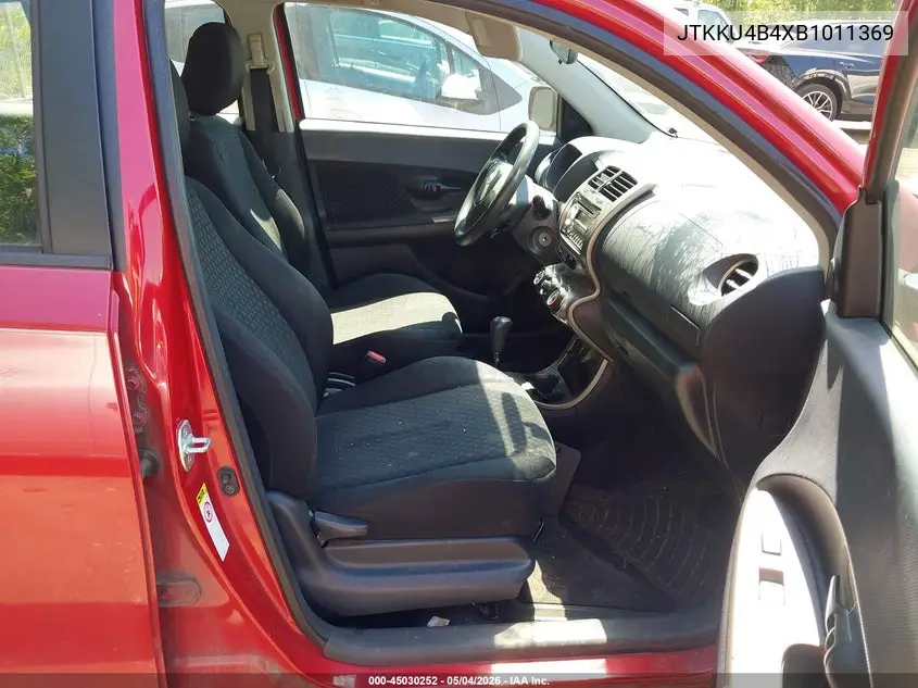 2011 Scion Xd VIN: JTKKU4B4XB1011369 Lot: 45030252