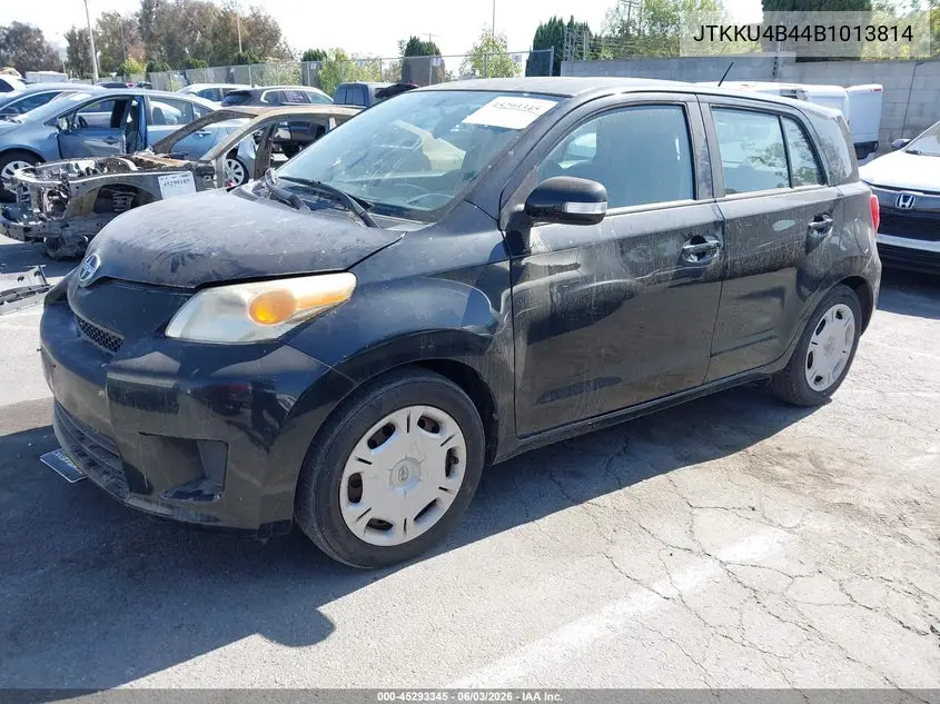 2011 Scion Xd VIN: JTKKU4B44B1013814 Lot: 45293345