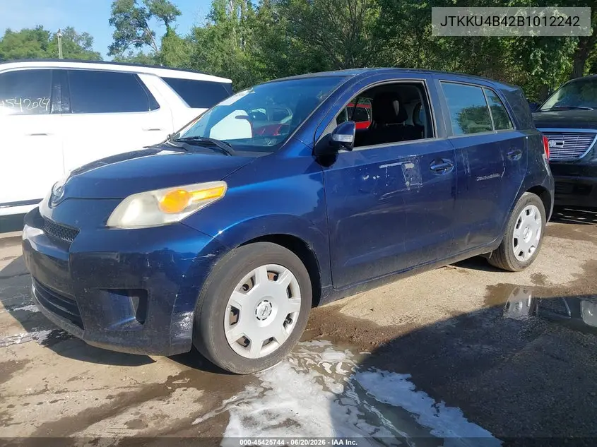 2011 Scion Xd VIN: JTKKU4B42B1012242 Lot: 45425744