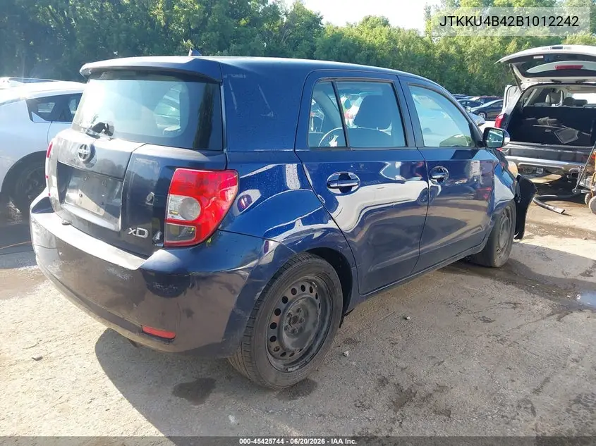 2011 Scion Xd VIN: JTKKU4B42B1012242 Lot: 45425744