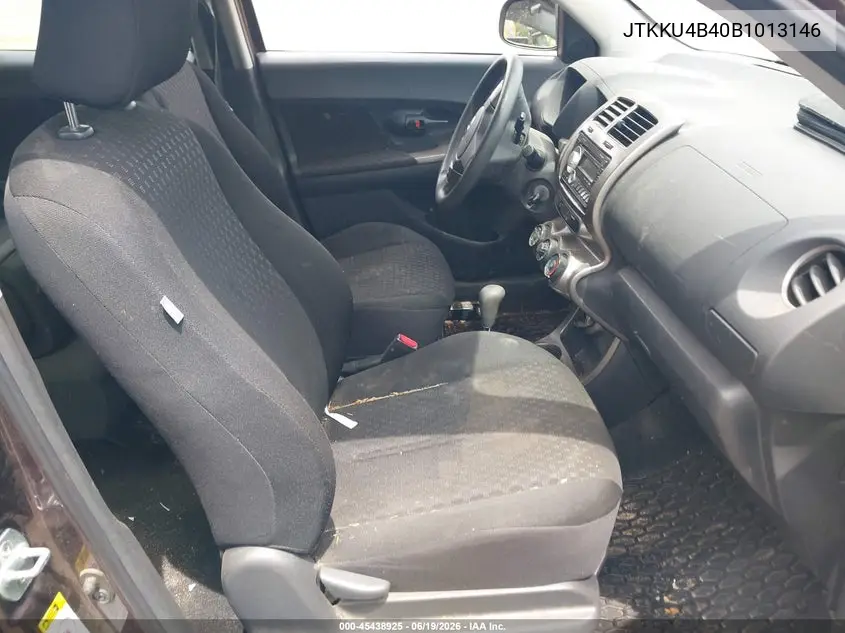 2011 Scion Xd VIN: JTKKU4B40B1013146 Lot: 45438925