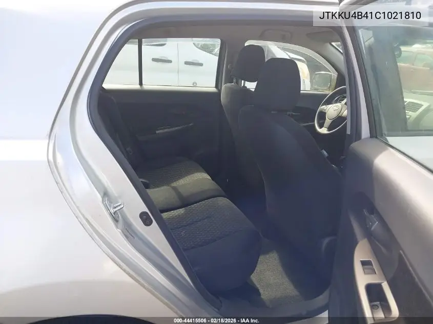 2012 Scion Xd Release Series 4.0 VIN: JTKKU4B41C1021810 Lot: 44415506