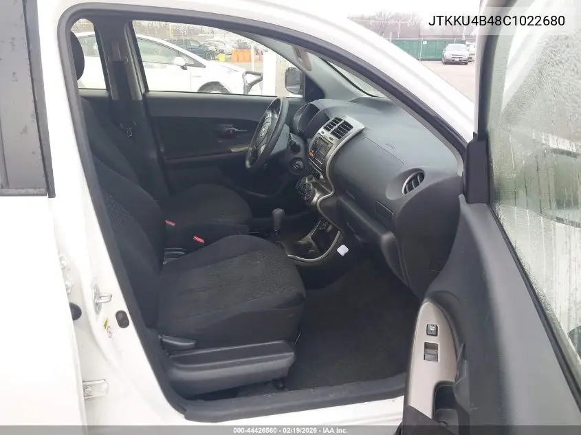 2012 Scion Xd VIN: JTKKU4B48C1022680 Lot: 44426560