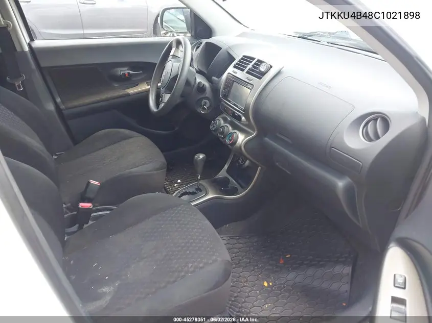 2012 Scion Xd VIN: JTKKU4B48C1021898 Lot: 45279351