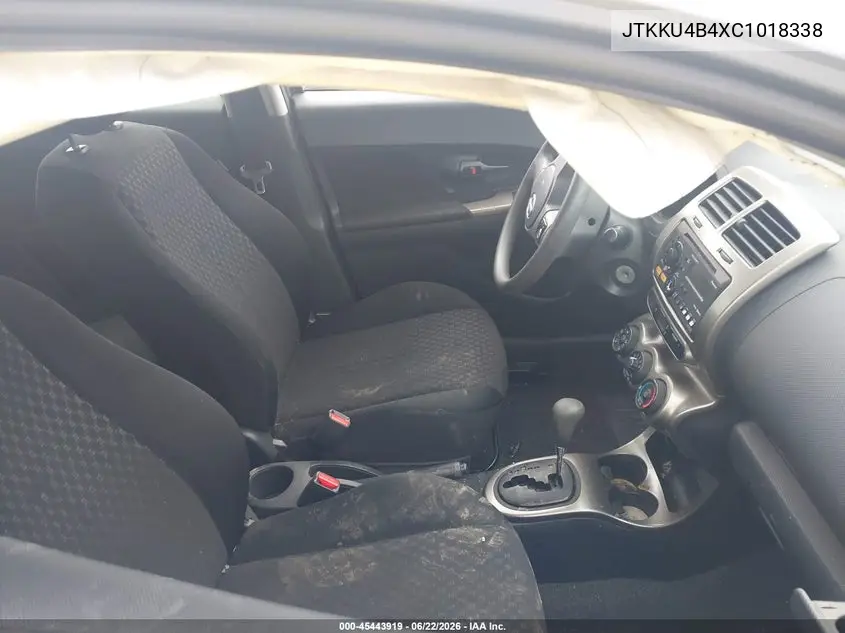 2012 Scion Xd VIN: JTKKU4B4XC1018338 Lot: 45443919