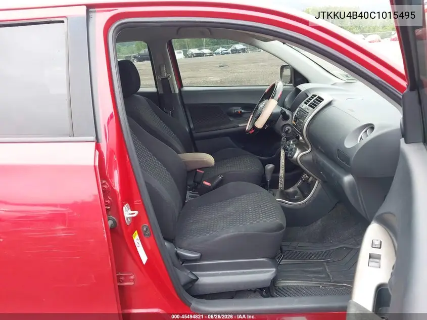 2012 Scion Xd VIN: JTKKU4B40C1015495 Lot: 45494821