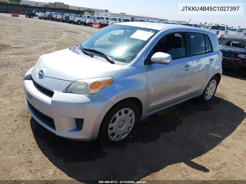 2012 Scion Xd VIN: JTKKU4B45C1027397 Lot: 45619712