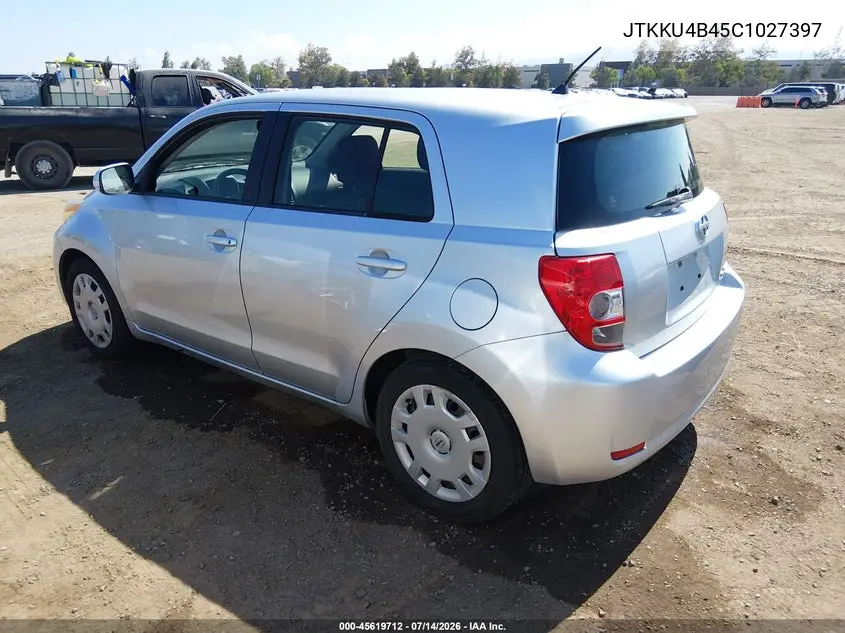 2012 Scion Xd VIN: JTKKU4B45C1027397 Lot: 45619712