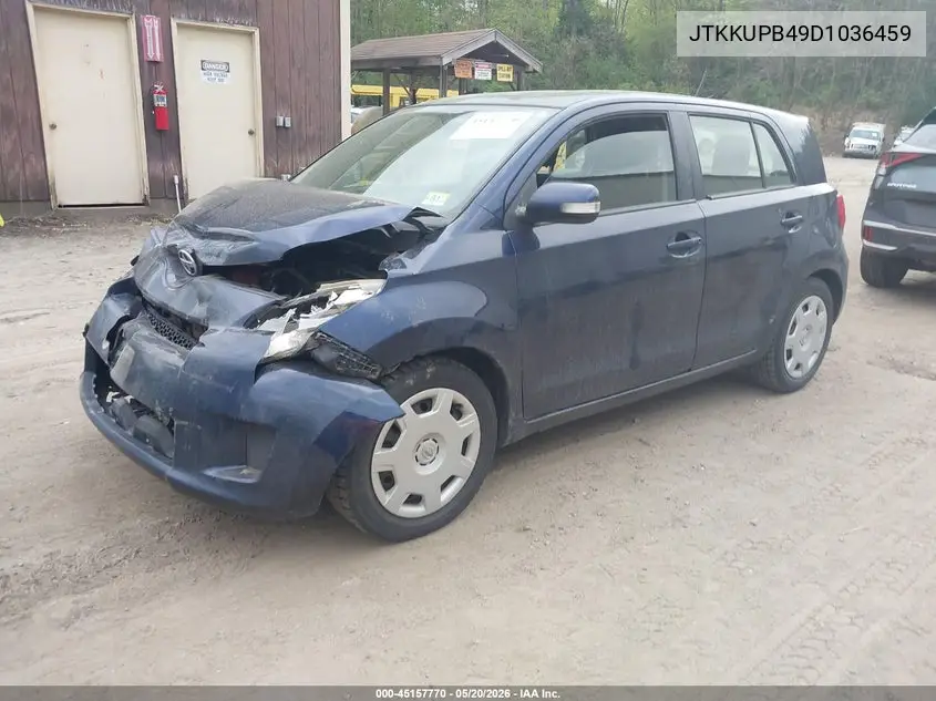 2013 Scion Xd VIN: JTKKUPB49D1036459 Lot: 45157770
