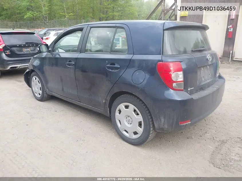2013 Scion Xd VIN: JTKKUPB49D1036459 Lot: 45157770