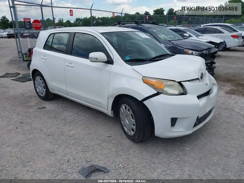 2013 Scion Xd VIN: JTKKUPB45D1036488 Lot: 45372656