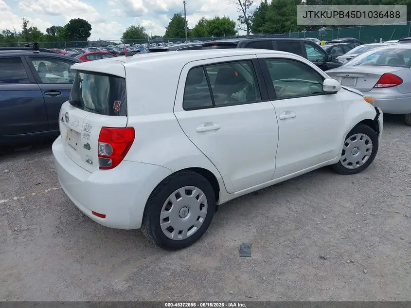 2013 Scion Xd VIN: JTKKUPB45D1036488 Lot: 45372656