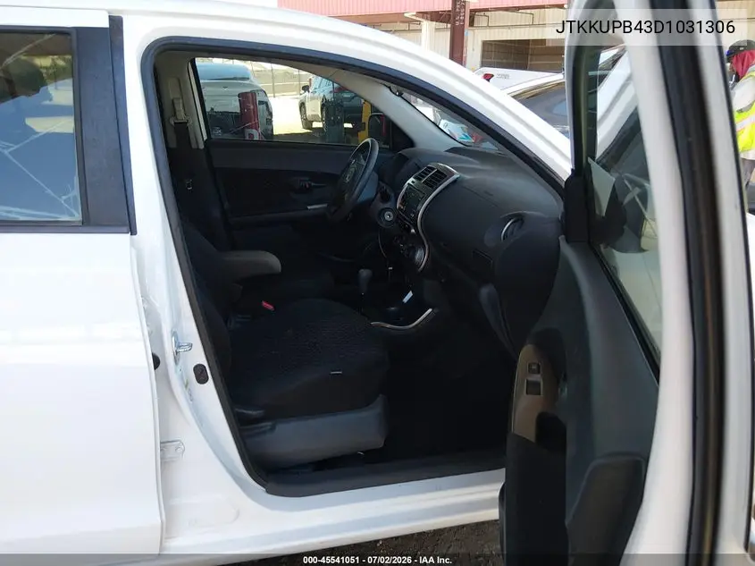 2013 Scion Xd VIN: JTKKUPB43D1031306 Lot: 45541051