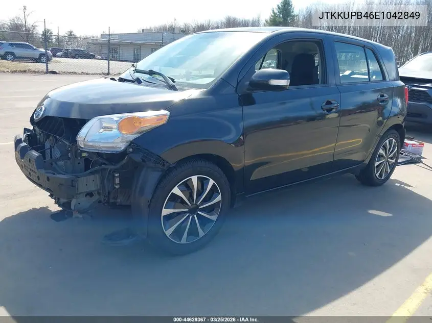 2014 Scion Xd VIN: JTKKUPB46E1042849 Lot: 44629367