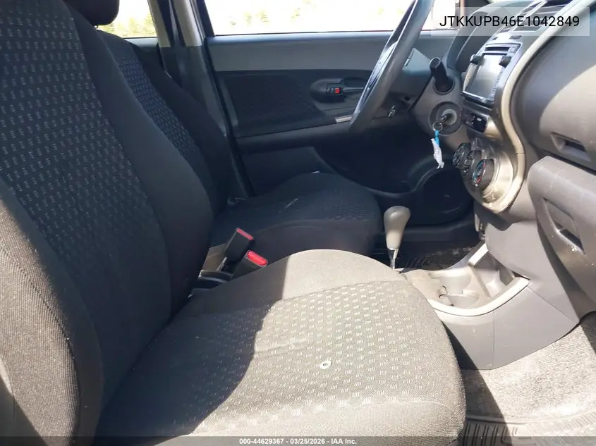 2014 Scion Xd VIN: JTKKUPB46E1042849 Lot: 44629367