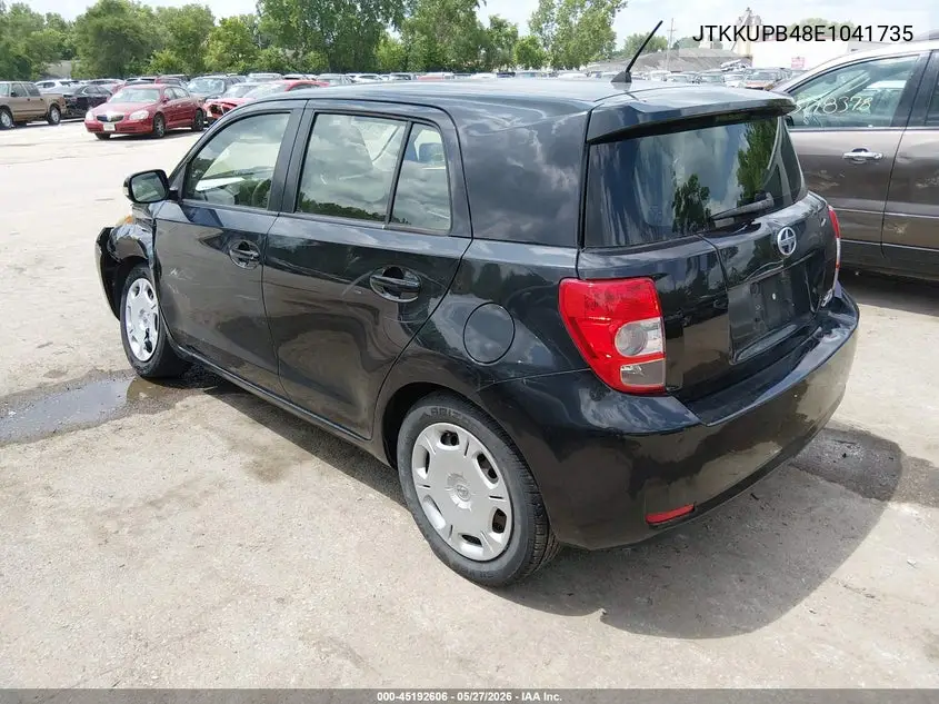 2014 Scion Xd VIN: JTKKUPB48E1041735 Lot: 45192606