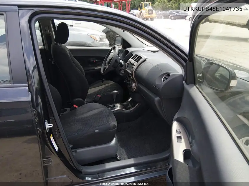 2014 Scion Xd VIN: JTKKUPB48E1041735 Lot: 45192606