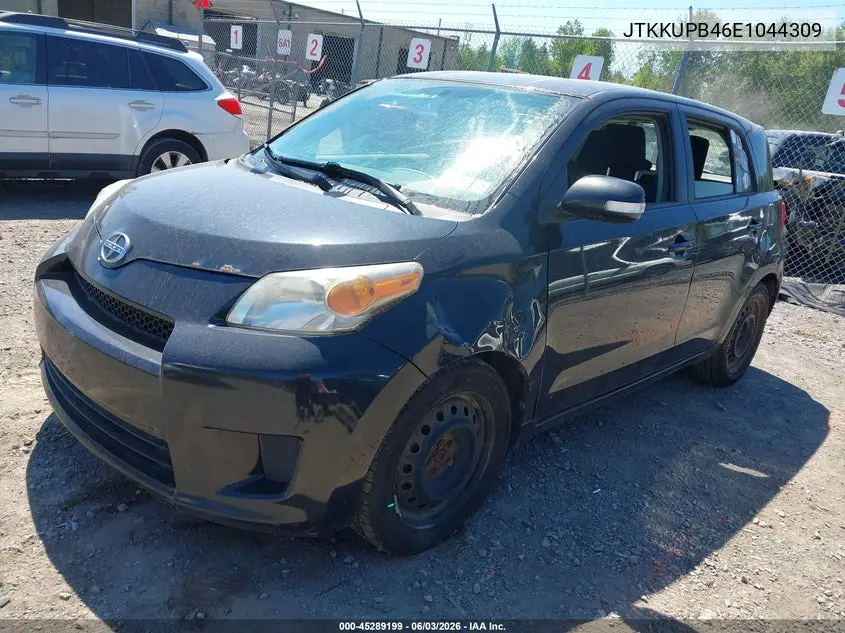 2014 Scion Xd VIN: JTKKUPB46E1044309 Lot: 45289199