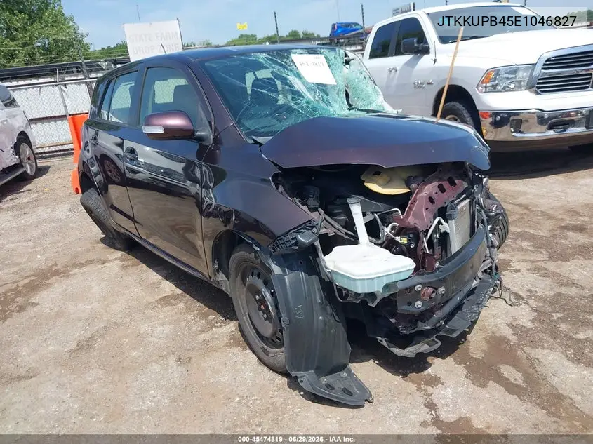 2014 Scion Xd VIN: JTKKUPB45E1046827 Lot: 45474819