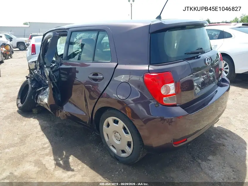 2014 Scion Xd VIN: JTKKUPB45E1046827 Lot: 45474819