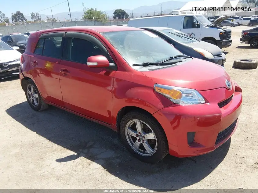 2014 Scion Xd VIN: JTKKUPB45E1046956 Lot: 45562762