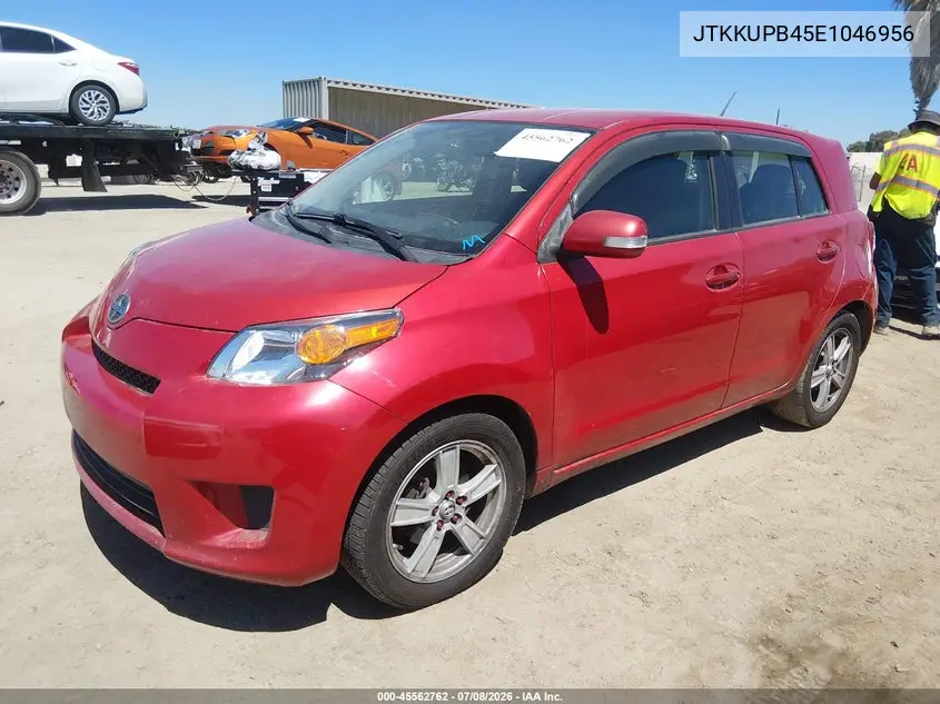 2014 Scion Xd VIN: JTKKUPB45E1046956 Lot: 45562762
